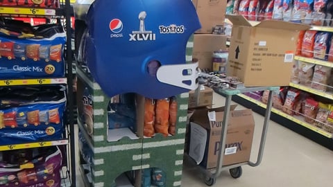 PepsiCo Super Bowl Helmet Header