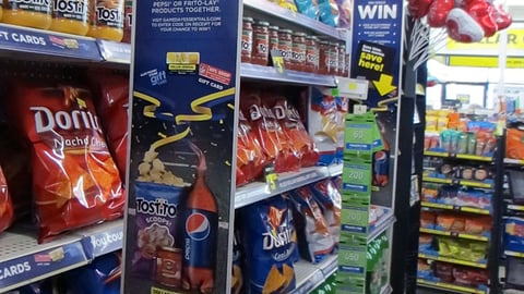 Dollar General PepsiCo 'Game Day Essentials' Violators