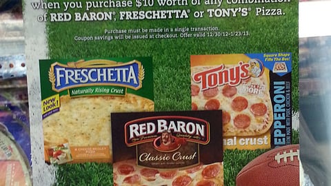 Schwan's Football Cooler Cling