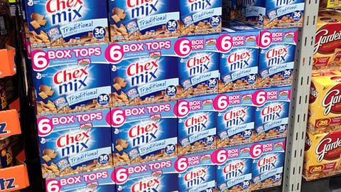 Chex Mix '6 Box Tops' Sam's Club Pallet