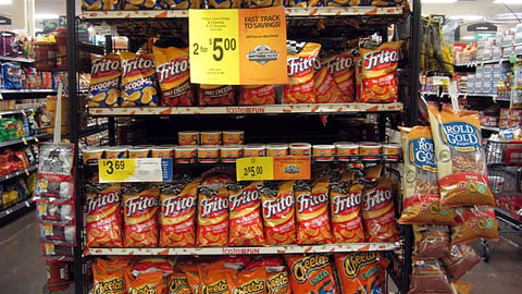 Kroger 'Fast Track to Savings' Price Signs