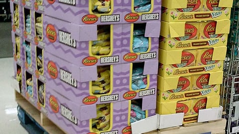 Hershey Easter Pallet