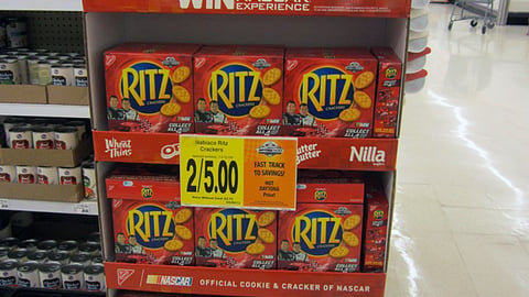 Nabisco 'Ultimate NASCAR Experience' Floorstand