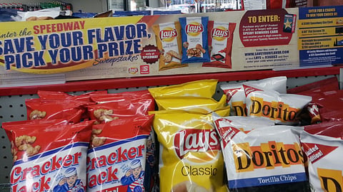 Lay's Speedway 'Save Your Flavor' Header