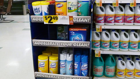 Reckitt Benckiser Kroger 'Daytona 500' Shipper