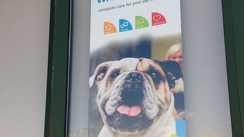 Petco 'WholePets' Window Poster