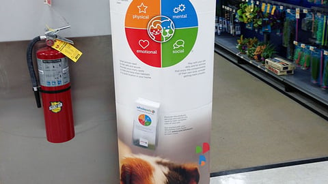 Petco 'WholePets' Standee