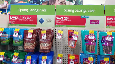 PetSmart 'Spring Savings Sale' In-Line Headers