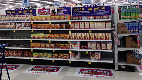 General Mills Meijer 'Box Tops' Gondola