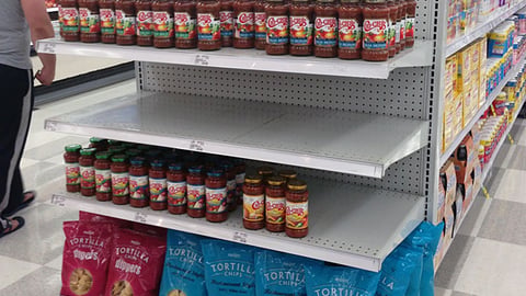 Meijer 'Summer Party Supplies' Endcap