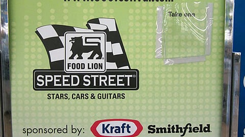 Food Lion 'Speed Street' Stanchion Sign