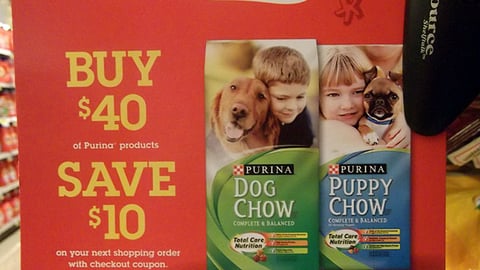 Purina 'Bring Home the Joy' Shelf Talker