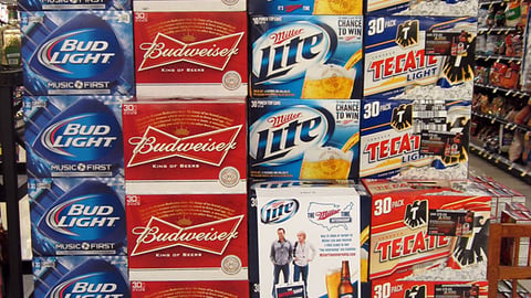 Fry's Beer Display