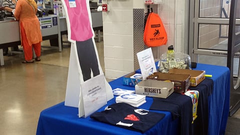 Sam's Club Children's Miracle Network Table Display