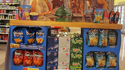 PepsiCo Hannaford 'Discover. Grill. Party' Display