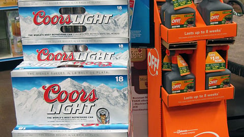 Coors Light 'Summer Music Rewards' Display