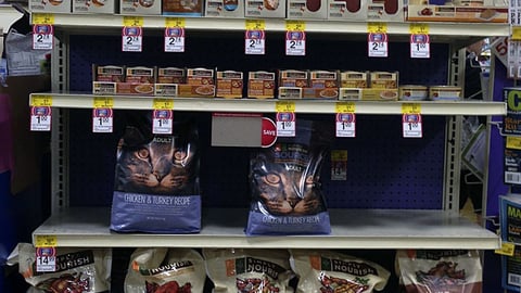 PetSmart Simply Nourish 'Anniversary Sale' Endcap Header