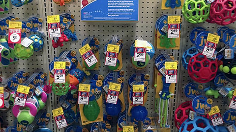 JW Pet PetSmart In-Line Display