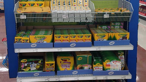 Crayola Meijer 'Most Likely To ...' Endcap