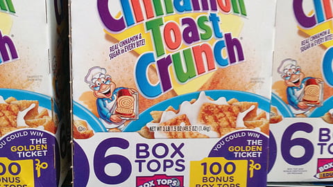 Cinnamon Toast Crunch Costco 'Golden Ticket' Packaging