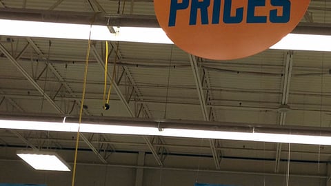 Kroger Back to School Ceiling Signs