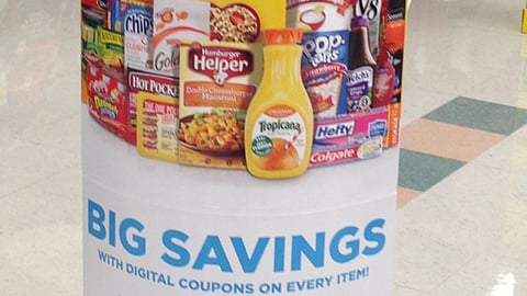 Kroger 'Super Sale' Standee