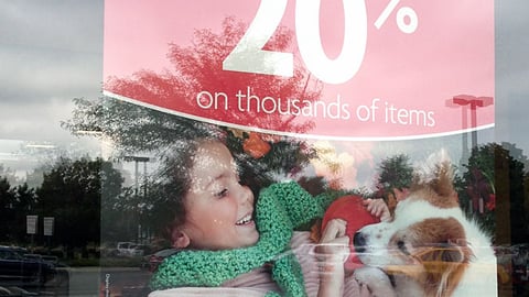 PetSmart 'Fall Savings' Window Poster
