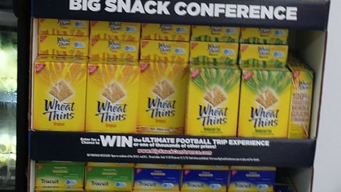 Nabisco 'Big Snack Conference' Shipper