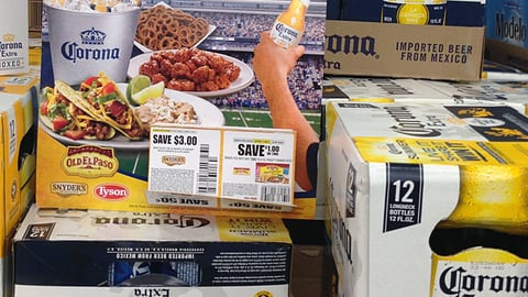 Corona 'Gameday' Case Card