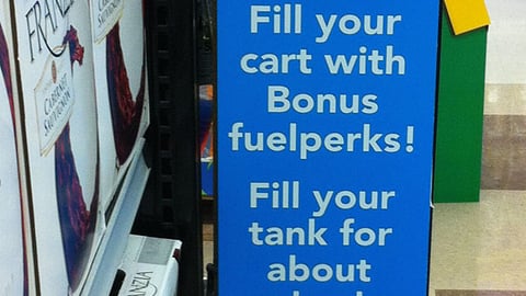 Bi-Lo 'Dollar Tank Club' Side Panel
