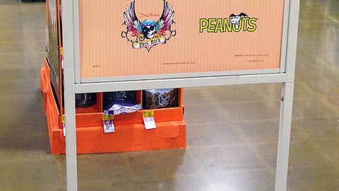 PetSmart 'Scary-Fun' Stanchion Sign