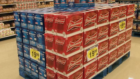 Bud Light 'Game Day Rituals' Pallet