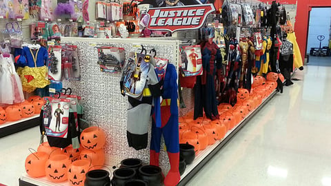 Target 'Justice League' Costume Gondola