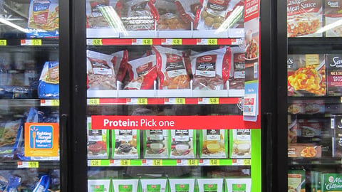 Mix & Match Creations Walmart Freezer Display