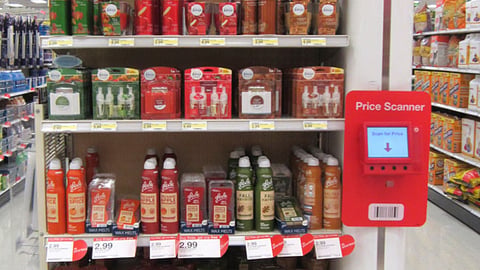 Target 'Fall's in The Air' Endcap