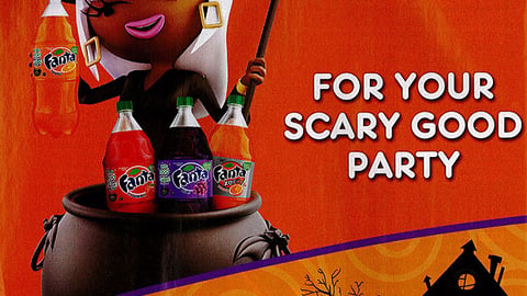 Fanta Walmart 'Free Halloween Photo' Ad