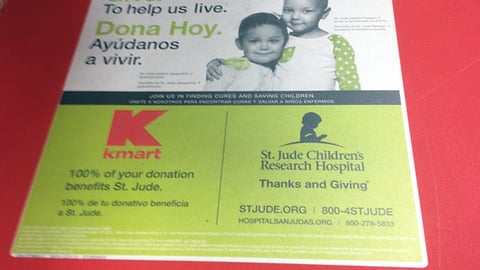 Kmart 'Thanks and Giving' Counter Mat