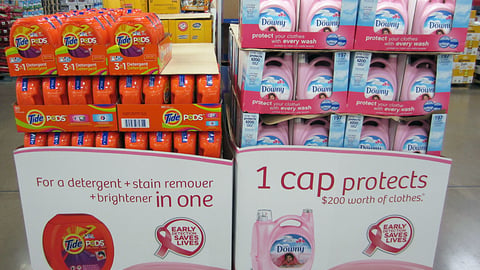 P&G 'Early Detection' Pallet Displays