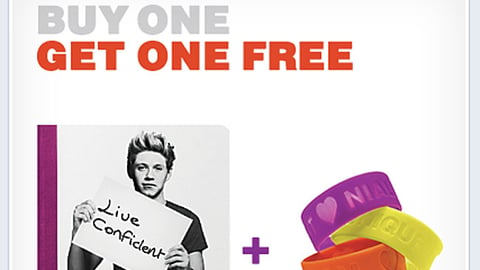 Office Depot One Direction 'BOGO' Facebook Update