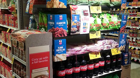 Dominick's Marcela Valladolid Endcap