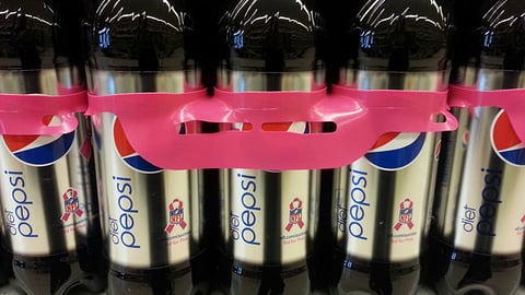 Diet Pepsi NFL 'Bid for Pink' Packaging