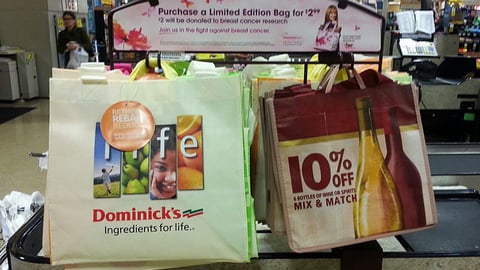 Dominick's 'Fight Against Breast Cancer' Rack Header