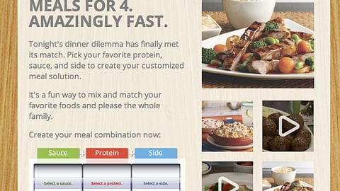 Mix & Match Creations Walmart Landing Page