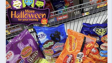 Walmart Halloween Facebook Update