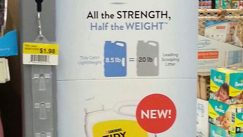 Tidy Cats Lightweight Walmart Side Panel