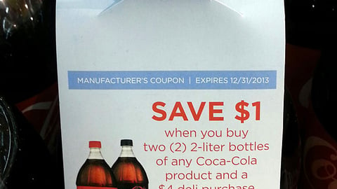 Coca-Cola Walmart Neck Hanger