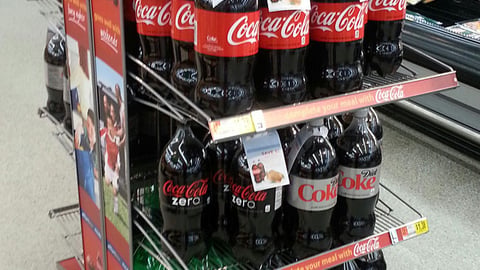 Coca-Cola Walmart 'Effortless Meals' Rack