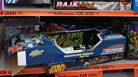 Family Dollar 'Halloween for Less' Shelf Strips