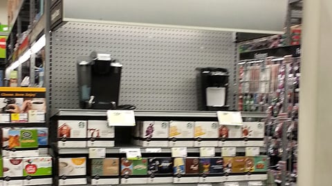 Staples 'Unwrap Cheer' Endcap Header