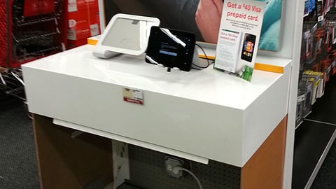 Staples Kindle Fire HD Endcap